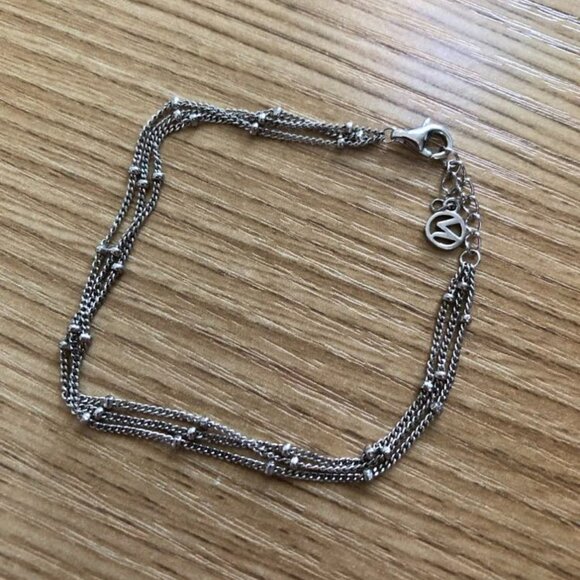 Mejuri Jewelry - Mejuri Layered Spheres Chain Bracelet in Sterling Silver